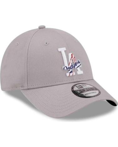 NEW ERA LOS ANGELES DODGERS TEAM LOGO INFILL GREY CAP 9FORTY LOSDOD GRIS