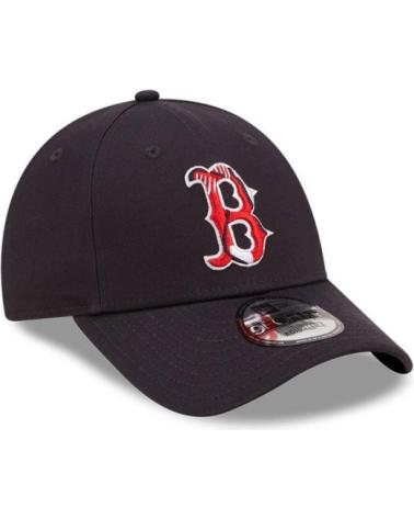 NEW ERA BOSTON RED SOX TEAM LOGO INFILL NAVY CAP 9FORTY MARINO