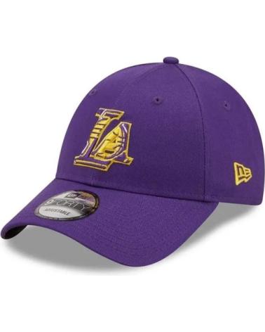 NEW ERA LAKERS TEAM LOGO INFILL 9FORTY LOSLAK PURPLE CAP MORADO