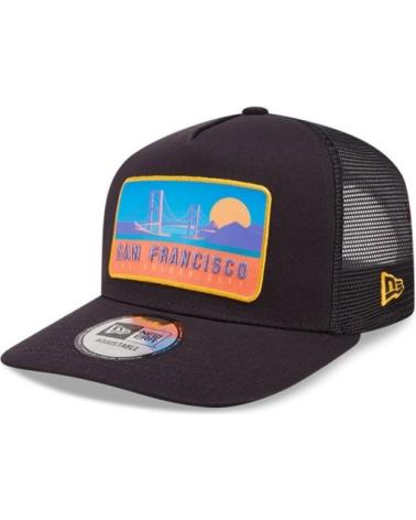 NEW ERA TRUCKER SAN FRANCISCO LOCATION NAVY BLUE CAP MARINO
