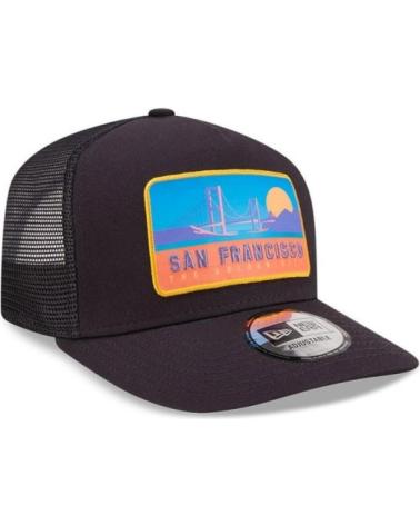 NEW ERA TRUCKER SAN FRANCISCO LOCATION NAVY BLUE CAP MARINO