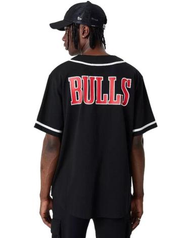 MAILLOT DE BASEBALL NEW ERA CHICAGO BULLS CHIBUL NOIR NEGRO