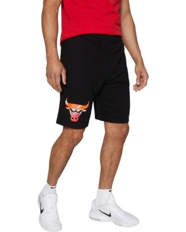 NEW ERA CHICAGO BULLS SKI PRINT CHIBUL SHORTS SCHWARZ NEGRO