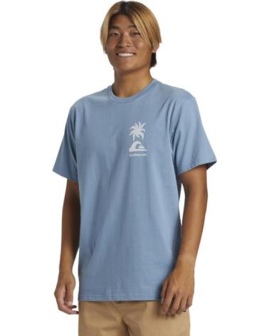 CAMISETA QUIKSILVER TROPICAL BREEZE TEE BKQ0 AZUL CELESTE CELESTE