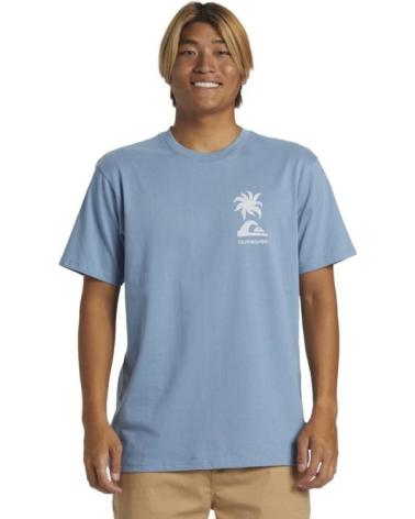 CAMISETA QUIKSILVER TROPICAL BREEZE TEE BKQ0 AZUL CELESTE CELESTE