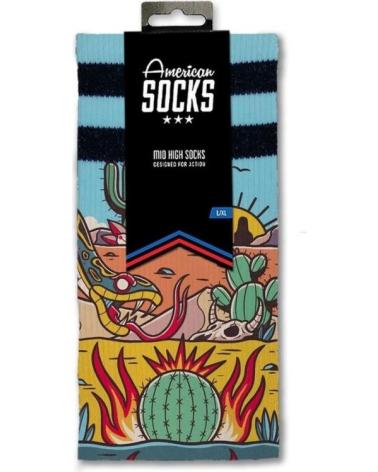 AMERICAN SOCKS RATTLESNAKE MID HIGH SOCKEN MEHRFARBIG MULTICOLOR