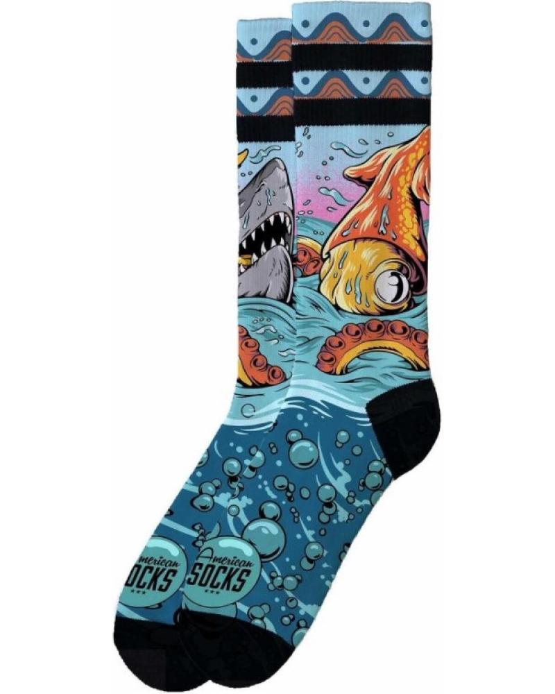 AMERICAN SOCKS SEA MONSTERS MID HIGH MEHRFARBIG MULTICOLOR