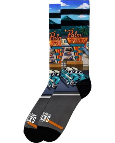 AMERICAN SOCKS MID HIGH SOCKEN PALM SPRINGS MOTEL MEHRFARBIG MULTICOLOR