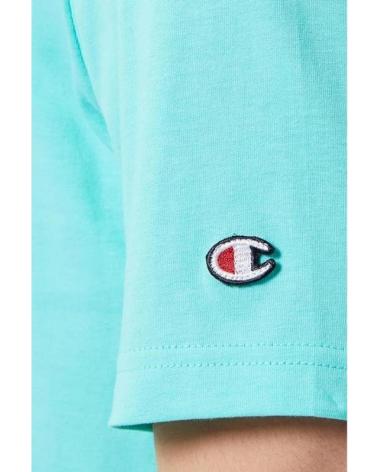 CHAMPION LEGACY BIG PRINTED LOGO T-SHIRT GREEN 219831-BS049 VERDE