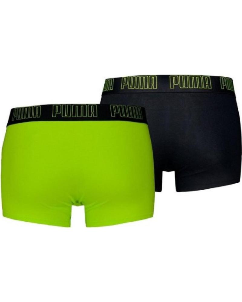 PUMA BIPACK BOXERS EVERYDAY TRUNK GRÜN UND SCHWARZ VERDE