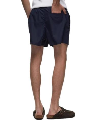 LACOSTE BIG LOGO BADESHORTS MARINE MARINO