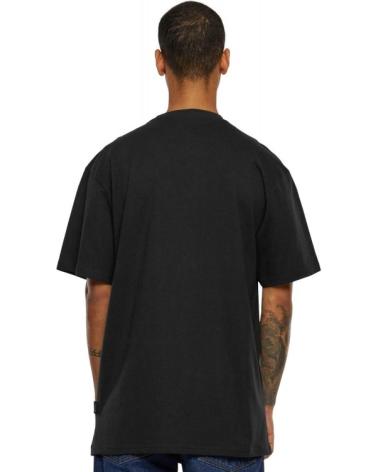 T-SHIRT KARL KANI WOVEN SIGNATURE LOGO PRETA DE MANGA CURTA NEGRO