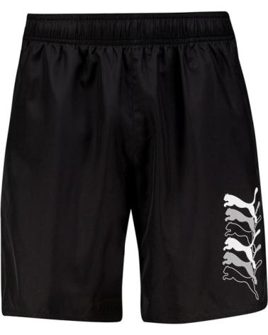 PUMA CALÇÕES DE BANHO SWIM CATS MID PRETO NEGRO