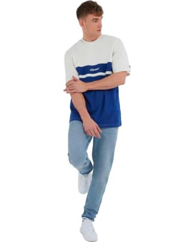 T-SHIRT ELLESSE ROCAZZI TRICOLOR BLANCO