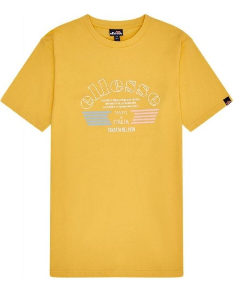 T-SHIRT GIALLA ELLESSE GAMBIETTO AMARILLO