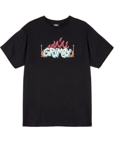 T-SHIRT GRIMEY JURASSIC PROUD REGULAR TEE PRETA NEGRO