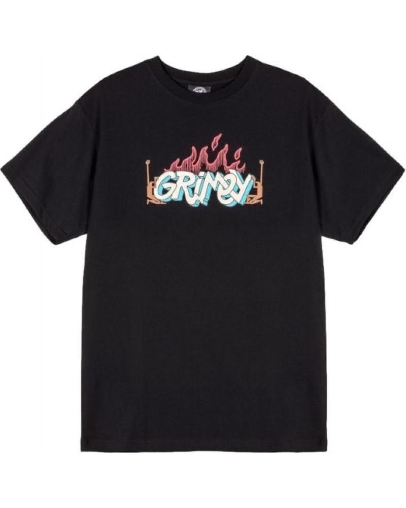 T-SHIRT GRIMEY JURASSIC PROUD REGULAR TEE PRETA NEGRO