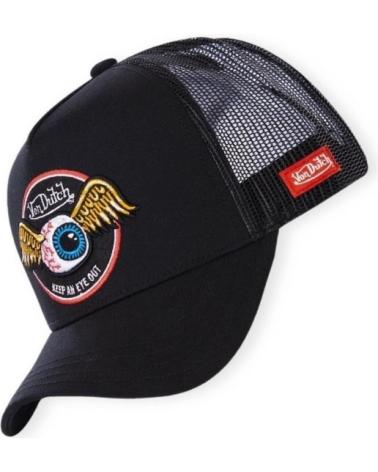 VON DUTCH CAS1 EYE RAG SCHWARZE TRUCKER KAPPE NEGRO