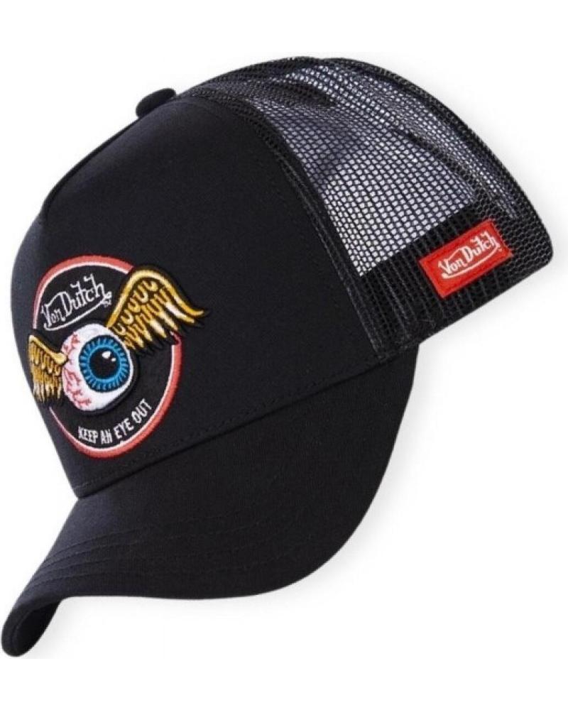 VON DUTCH CAS1 EYE RAG SCHWARZE TRUCKER KAPPE NEGRO