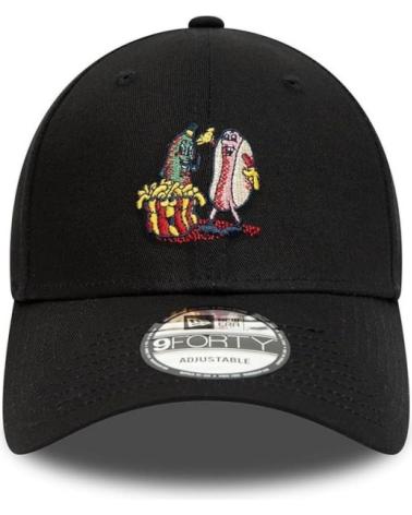 NEW ERA WASHED HALF TIME CAP PUPPIES BLACK NEGRO