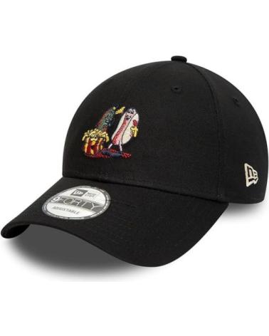 NEW ERA WASHED HALF TIME CAP PUPPIES BLACK NEGRO