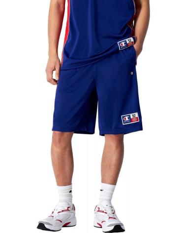CALÇÕES DE BASQUETEBOL CHAMPION LEGACY USA LOGO 219746-BS003 AZUL ROYAL/VERMELHO AZUL