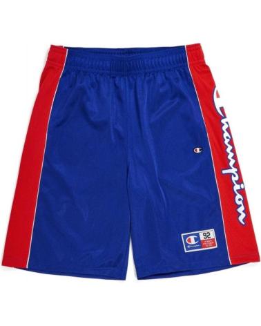 -CHAMPION-BERMUDA-SHORT-LEGACY-BASKET-ROJO-T-SHIRT-219746-BS003-AZUL