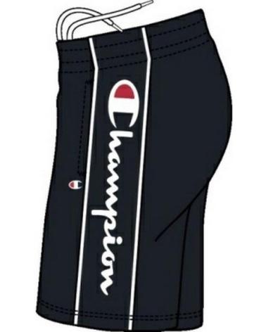 BERMUDA CHAMPION LEGACY SIDE LOGO NEGRA NEGRO