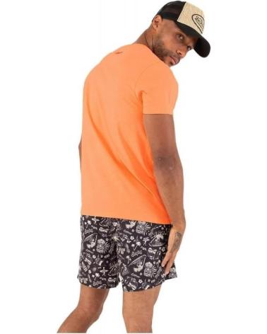 T-SHIRT VON DUTCH FRONT LOGO TEE ORANGE NARANJA