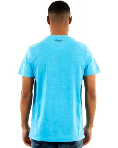 VON DUTCH FRONT LOGO T-SHIRT TÜRKIS TURQUESA