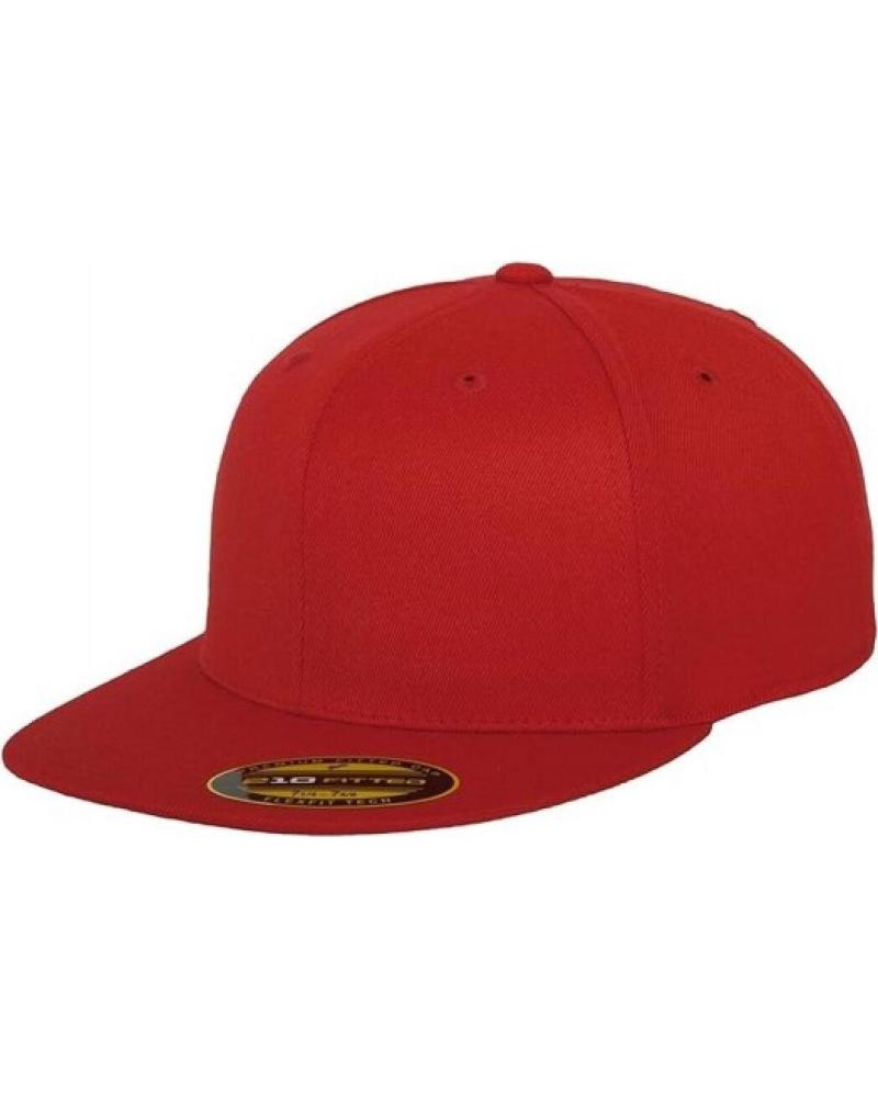 FLEXFIT PREMIUM 210 FITTED CAP RED ROJO