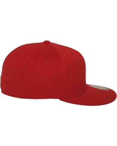 FLEXFIT PREMIUM 210 FITTED CAP RED ROJO