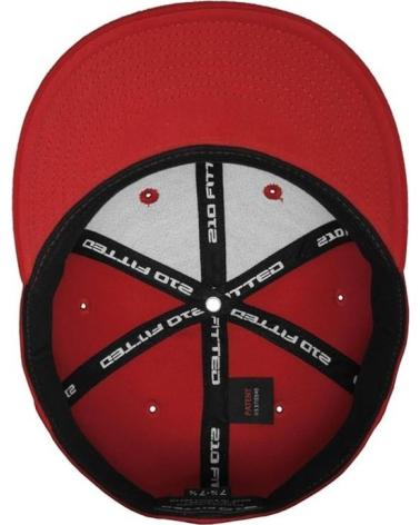 FLEXFIT PREMIUM 210 FITTED CAP RED ROJO