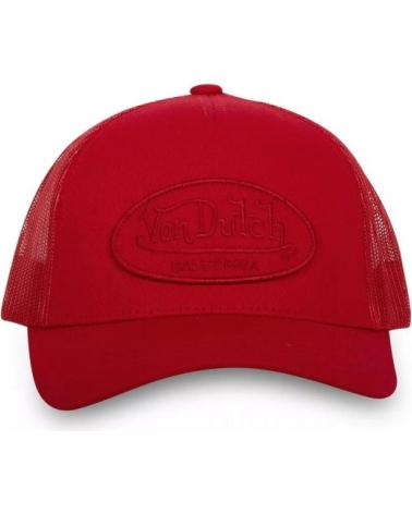 VON DUTCH CASQUETTE TRUCKER CB LOF A5 ROUGE ROJO