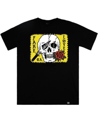AMERICAN SOCKS FAKE LOVE TEE T-SHIRT SCHWARZ NEGRO
