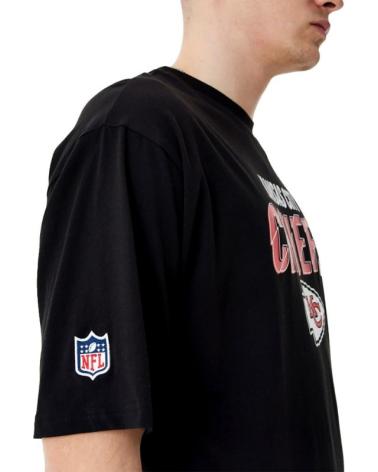 NEW ERA NFL CHIEFS SCRIPT GRAPHIC TEE BLACK T-SHIRT NEGRO