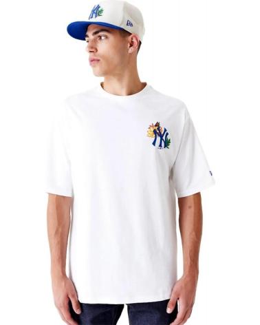 T-SHIRT NEW ERA YANKEES MLB FLORAL GRAPHIC OS TEE BLANC NEYYAN BLANCO