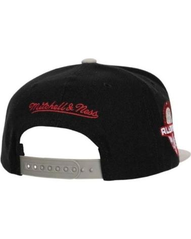 MITCHELL & NESS CHICAGO BULLS CORE I SNAPBACK BLACK CAP NEGRO
