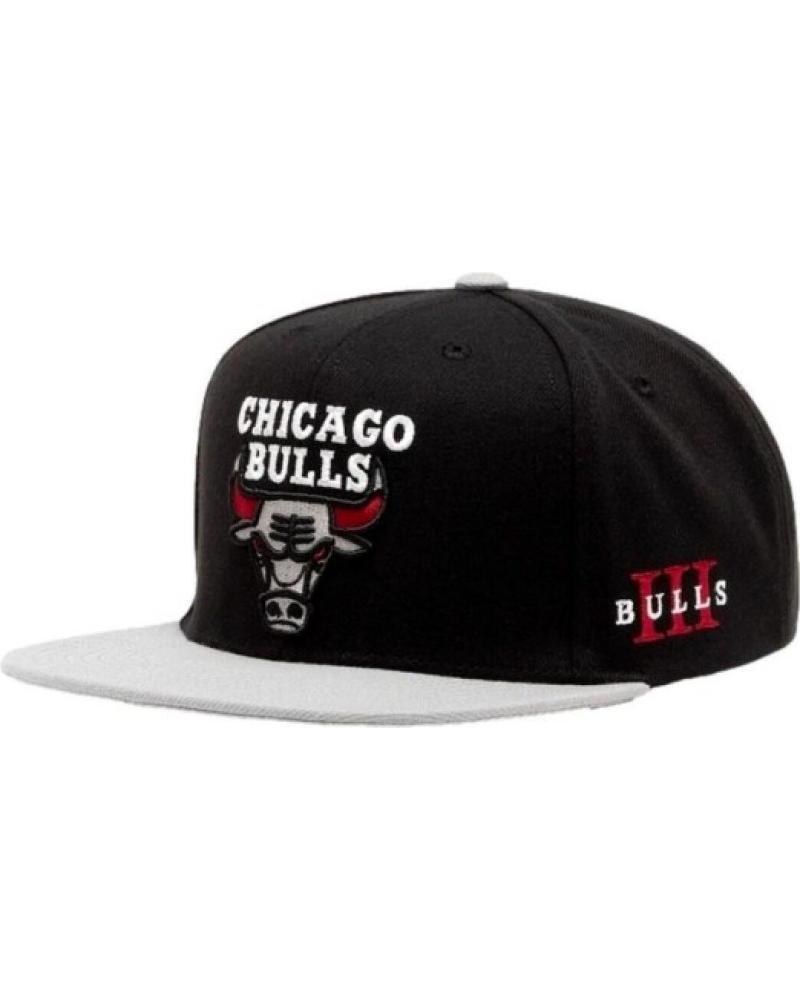 MITCHELL & NESS CHICAGO BULLS CORE I SNAPBACK BLACK CAP NEGRO