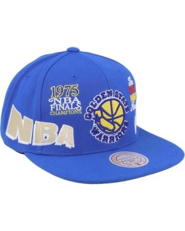 MITCHELL & NESS GOLDEN STATE WORLD CHAMPS SNAPBACK CAP ROYAL ROYAL