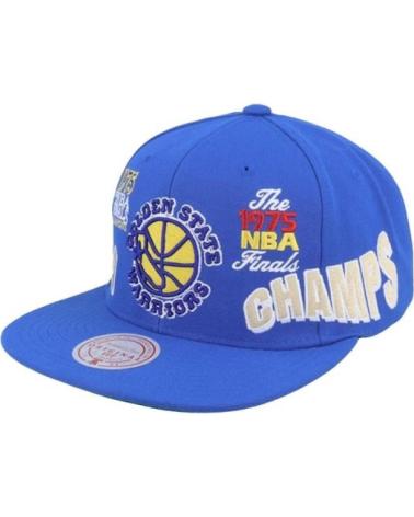 MITCHELL & NESS GOLDEN STATE WORLD CHAMPS SNAPBACK CAP ROYAL ROYAL
