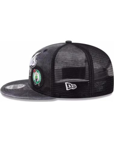 NEW ERA 9FIFTY NBA FINALS 2024 BOSTON CELTICS DISTRESSED BLACK CAP NEGRO GASTADO