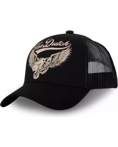 VON DUTCH LION NR BLACK TRUCKER CAP NEGRO