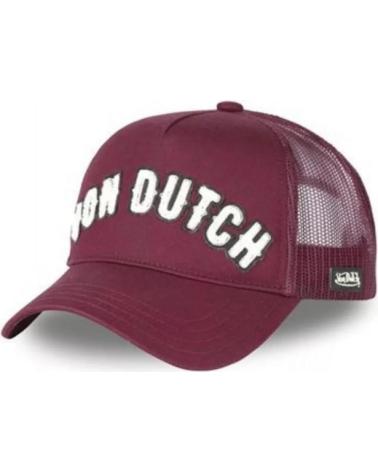 VON DUTCH BUCKL BO MAROON TRUCKER CAP GRANATE