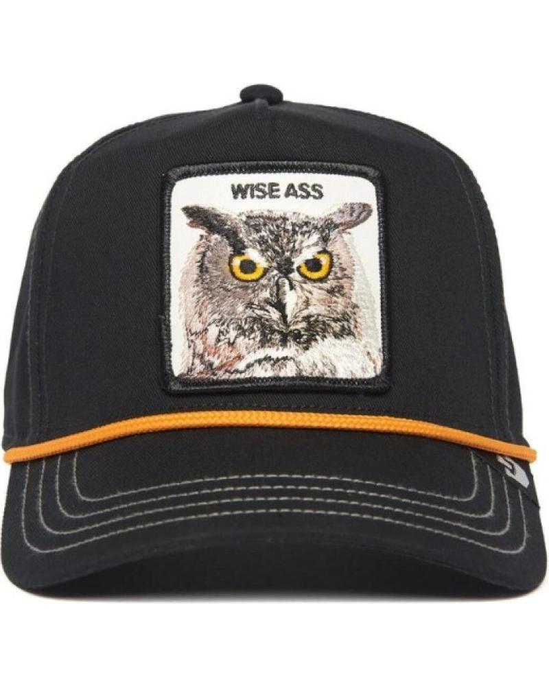 GOORIN BROS CAPPELLINO TRUCKER THE FARM WISE OWL 100 NERO NEGRO