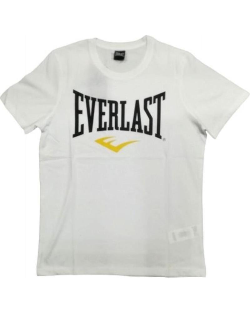 EVERLAST LFS ICONIC FITTED LOGO T-SHIRT WEISS BLANCO