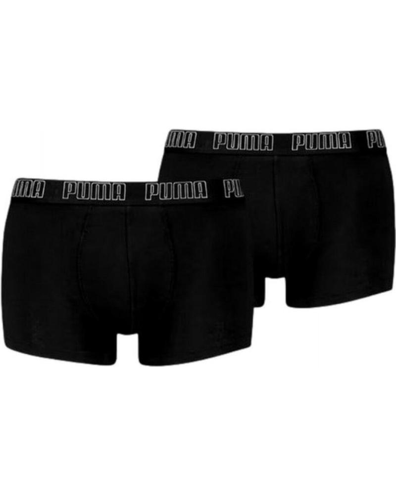 PUMA PACK 2 BOXERS EVERYDAY TRUNK NOIR NEGRO