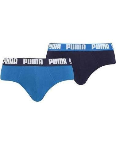 PUMA BIPACK SLIPS EVERYDAY BRIEFS 2ER-PACK MARINE UND KÖNIGSBLAU ROYAL