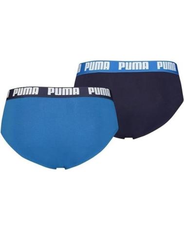 PUMA BIPACK SLIPS EVERYDAY BRIEFS 2ER-PACK MARINE UND KÖNIGSBLAU ROYAL