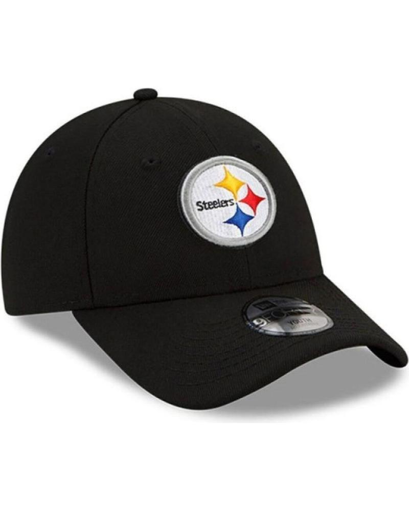 BONÉ NEW ERA YOUTH LEAGUE PITTSBURGH STEELERS PRETO NEGRO